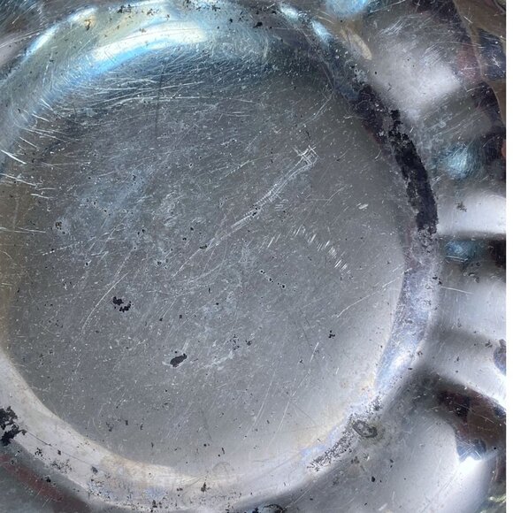 Vintage Stieff Pewter Bowl Smithsonian Institution 6" Round - Picture 7 of 11